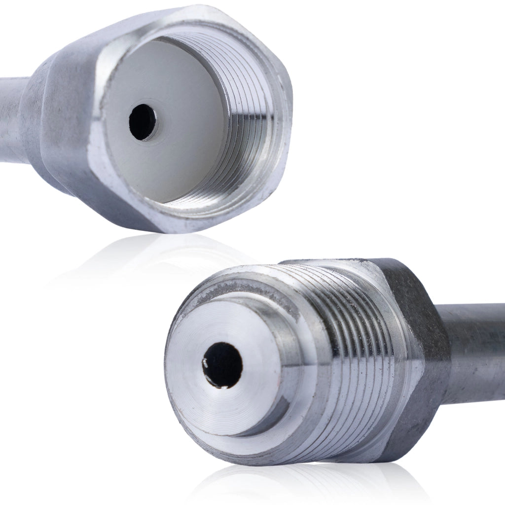 Lancia per Pistola a Spruzzo 100cm con Set di 3 Guarnizioni e Protezione Ugello in Acciaio Inox – Alta Qualità