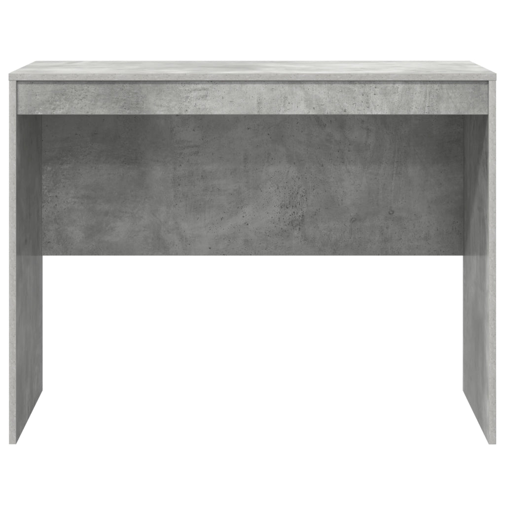 Scrivania da scrittura Grigio cemento MDF 100 x 50 x 76 cm