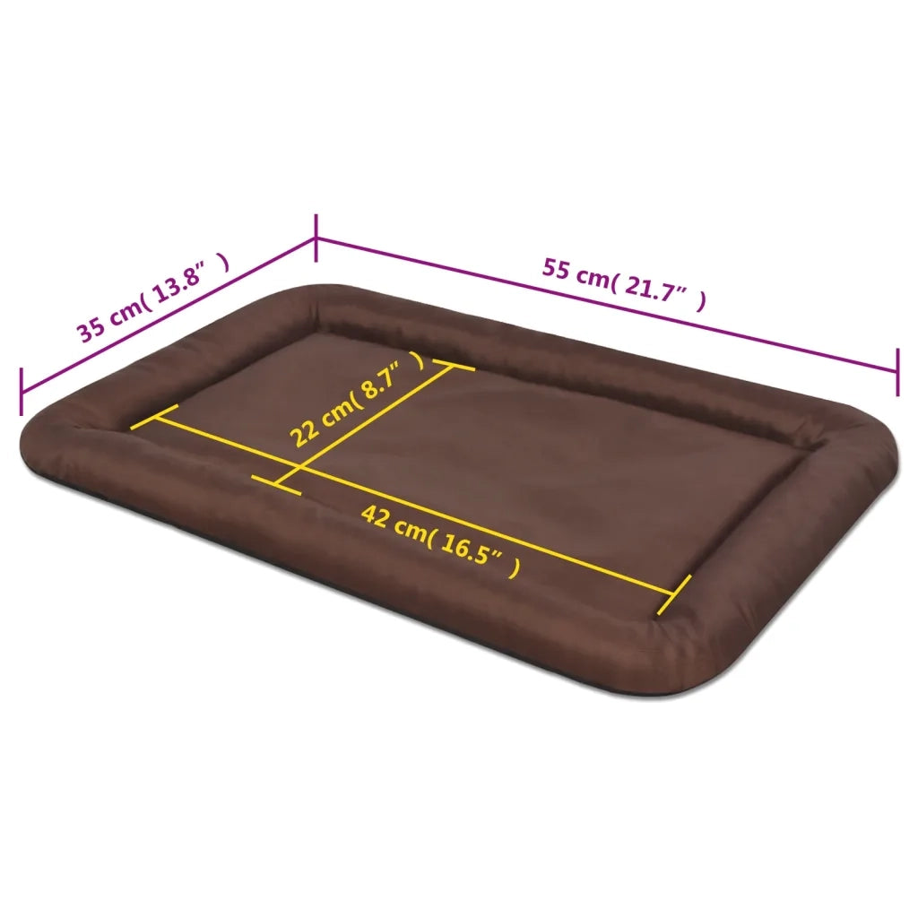 Materasso per Cani Taglia M Marrone CFW7489406