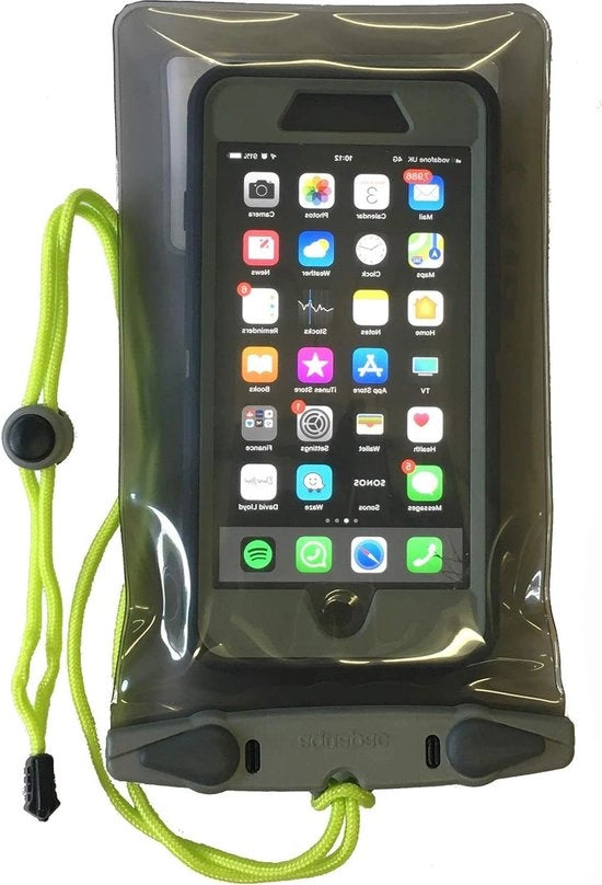 Cintura impermeabile per smartphone con lanyard - Regno Unito - accessori per escursioni - mountain bike - corsa - accessori da viaggio - 5 anni di garanzia