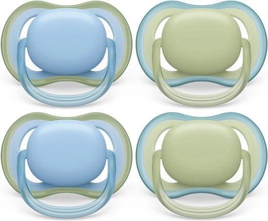 Pacchiatore Ultra Air 0-6 m - Pastello Verde/Cielo Blu - 4 pezzi