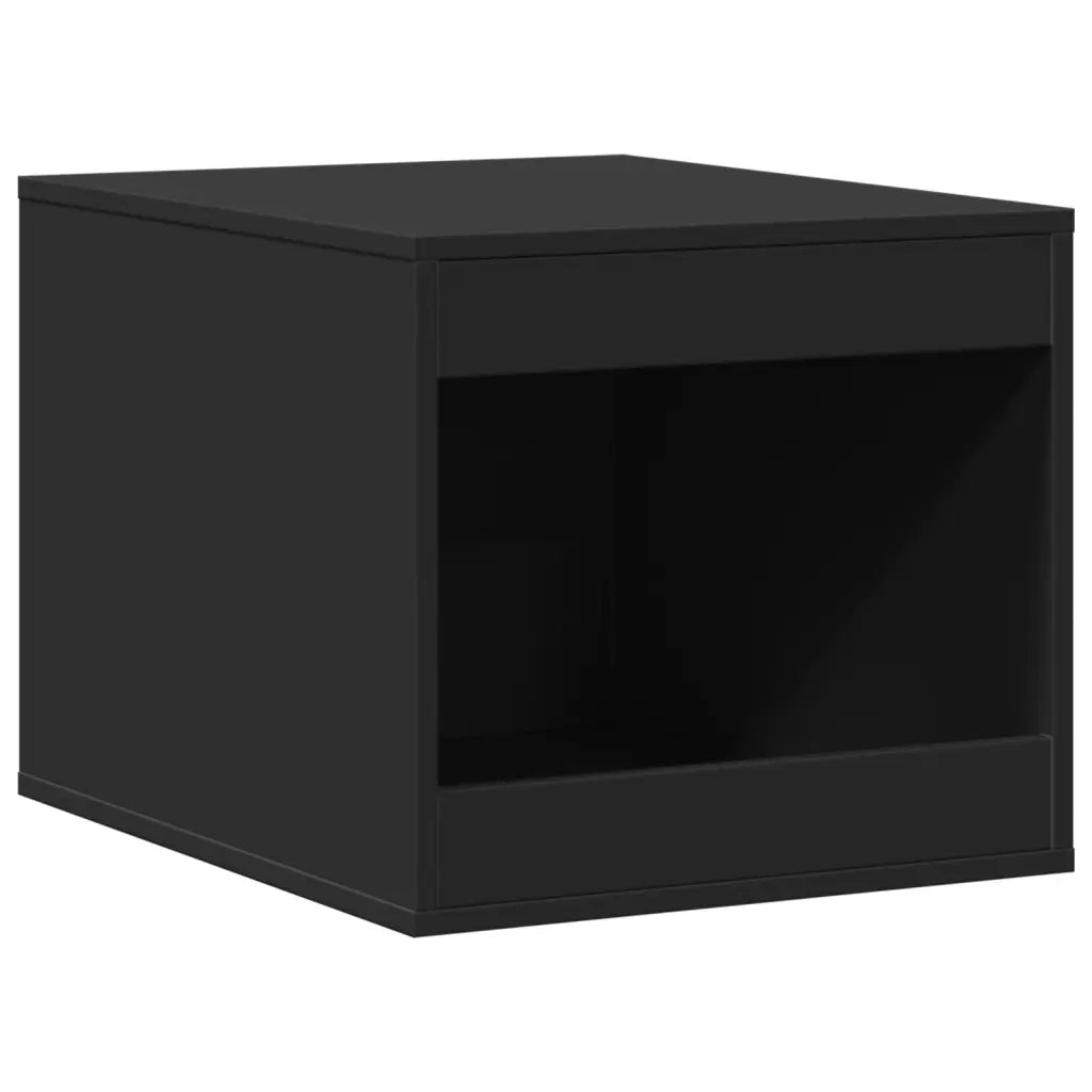 vidaXL Recinto per Lettiera per Gatti Nero 47x59x42 cm in Truciolato