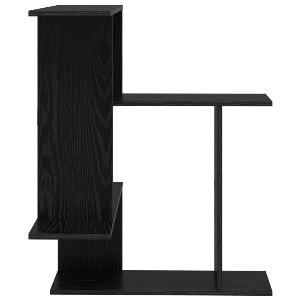 Scaffale da parete Rovere Nero 67 x 67 x 87 cm 8012221