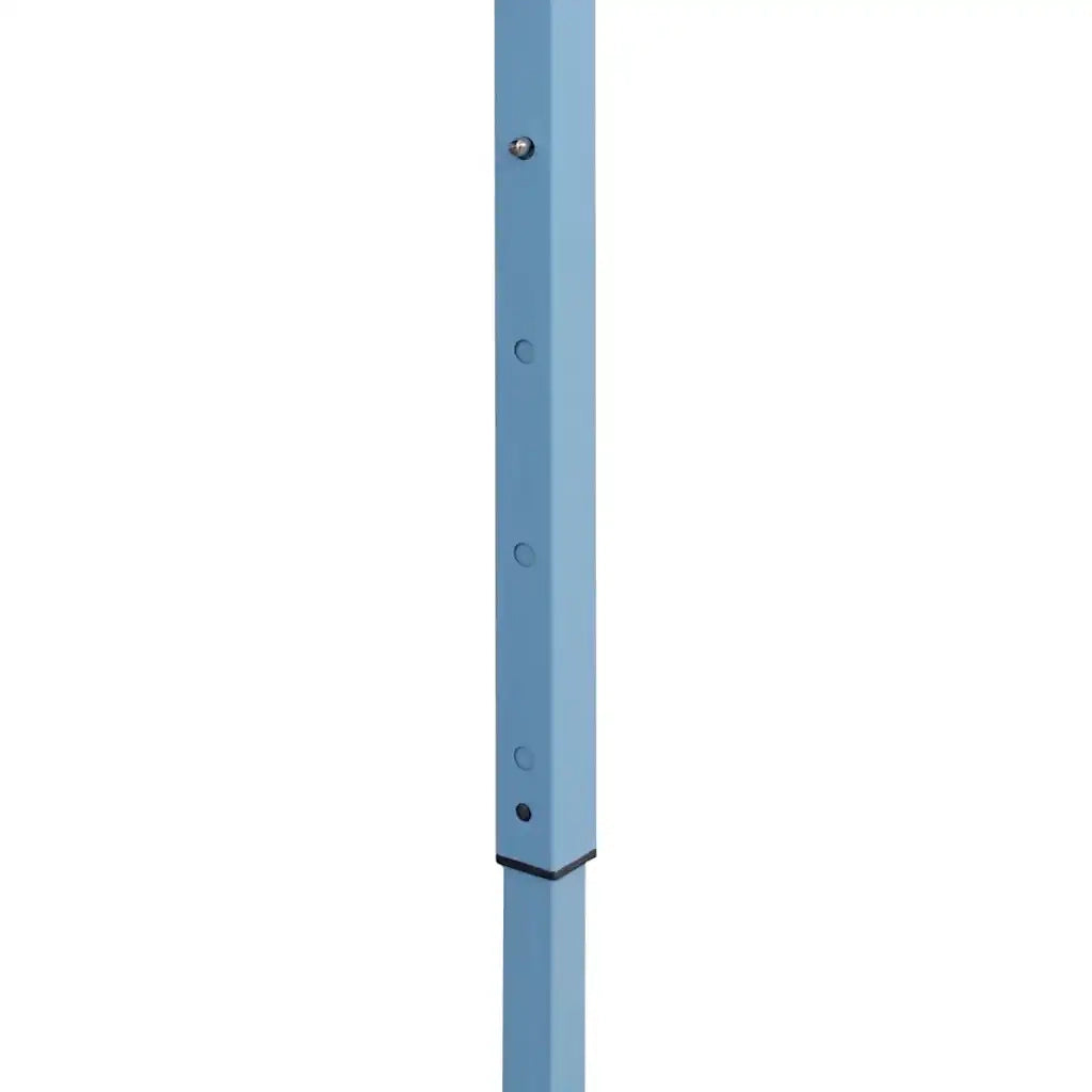 Gazebo Professionale Pieghevole 4 Pareti 3x4m Acciaio Bianco