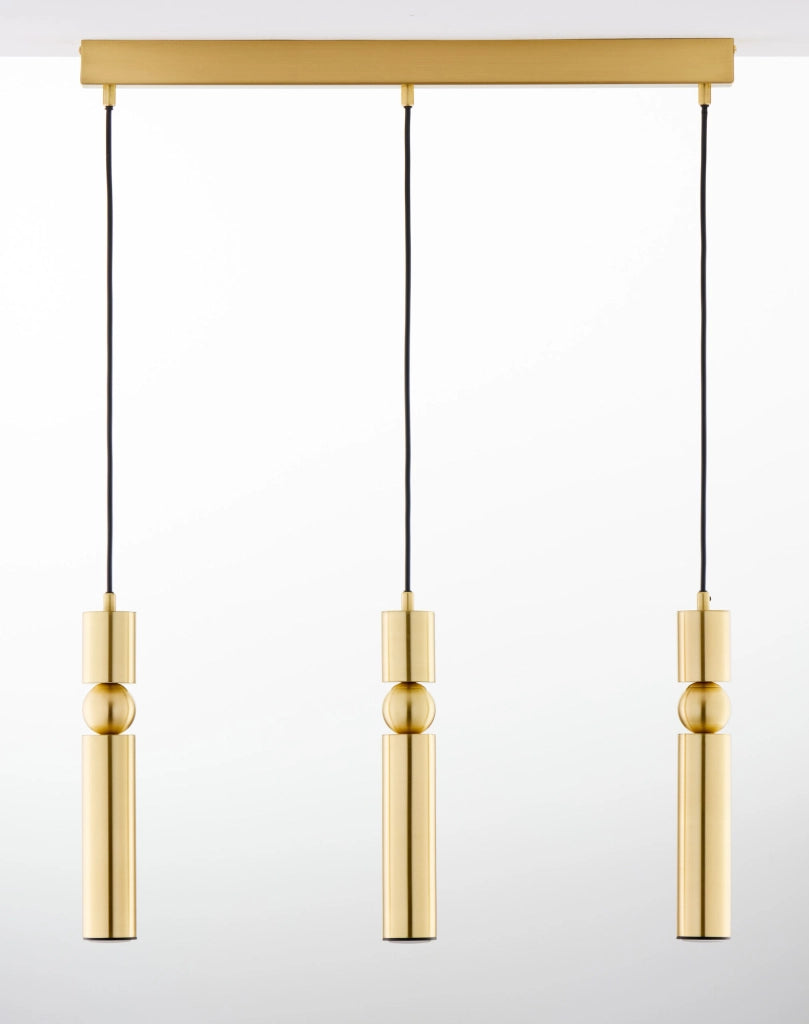 Lampada a sospensione ALAS Jupiter oro 60cm 3xGU10