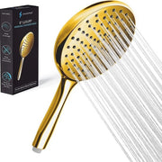Manicure a bassa pressione - 15 cm di superficie - Doccia a getto largo XXL - Design lussuoso - Installazione senza attrezzi in 1 minuto