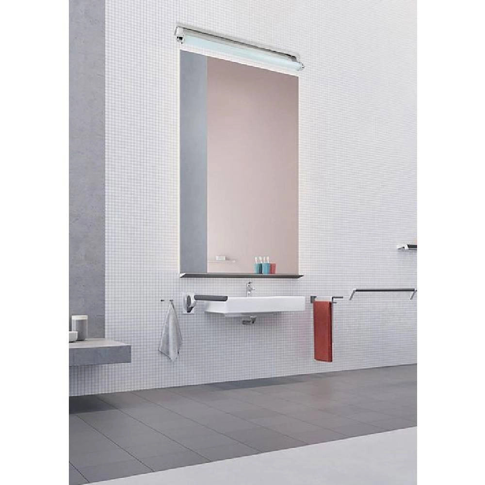Trade Shop - Applique Led Lampada Da Specchio Lineare 7 Watt 45cm Bagno Luce 4000k 6500k F02 -