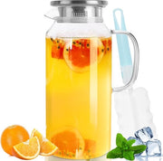 Karaf da 2 litri con coperchio, karaf in vetro con coperchio, can da acqua in vetro con coperchio, karaf in vetro con coperchio, can da acqua in vetro, can da acqua in vetro con coperchio, karaf da acqua in vetro con coperchio