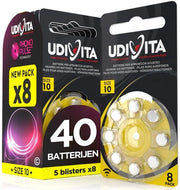 40 Batterie per Impianti di Ascolto - Formato 10 PR70