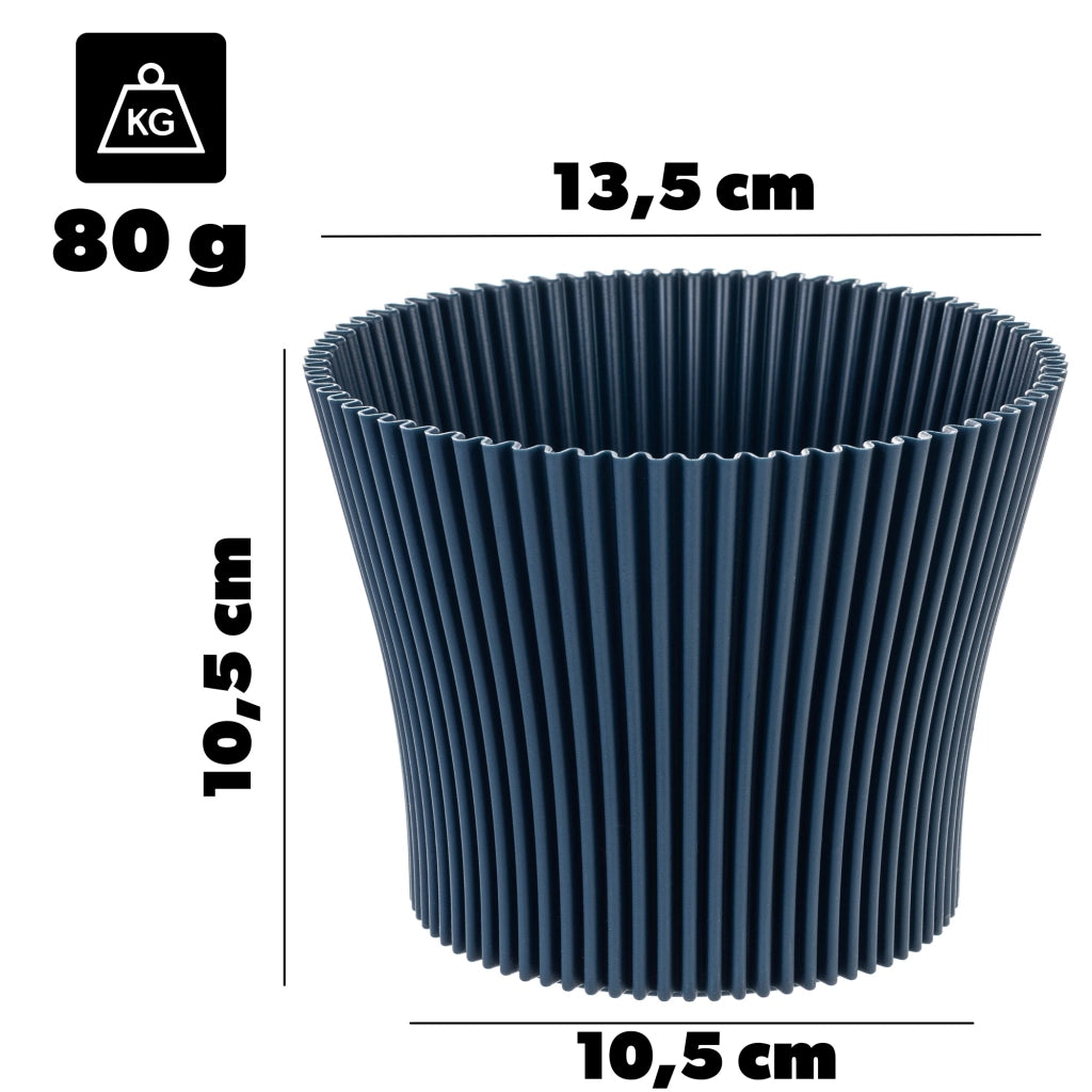 Vaso da fiori KADAX da 13 cm in plastica, per piante di melograno