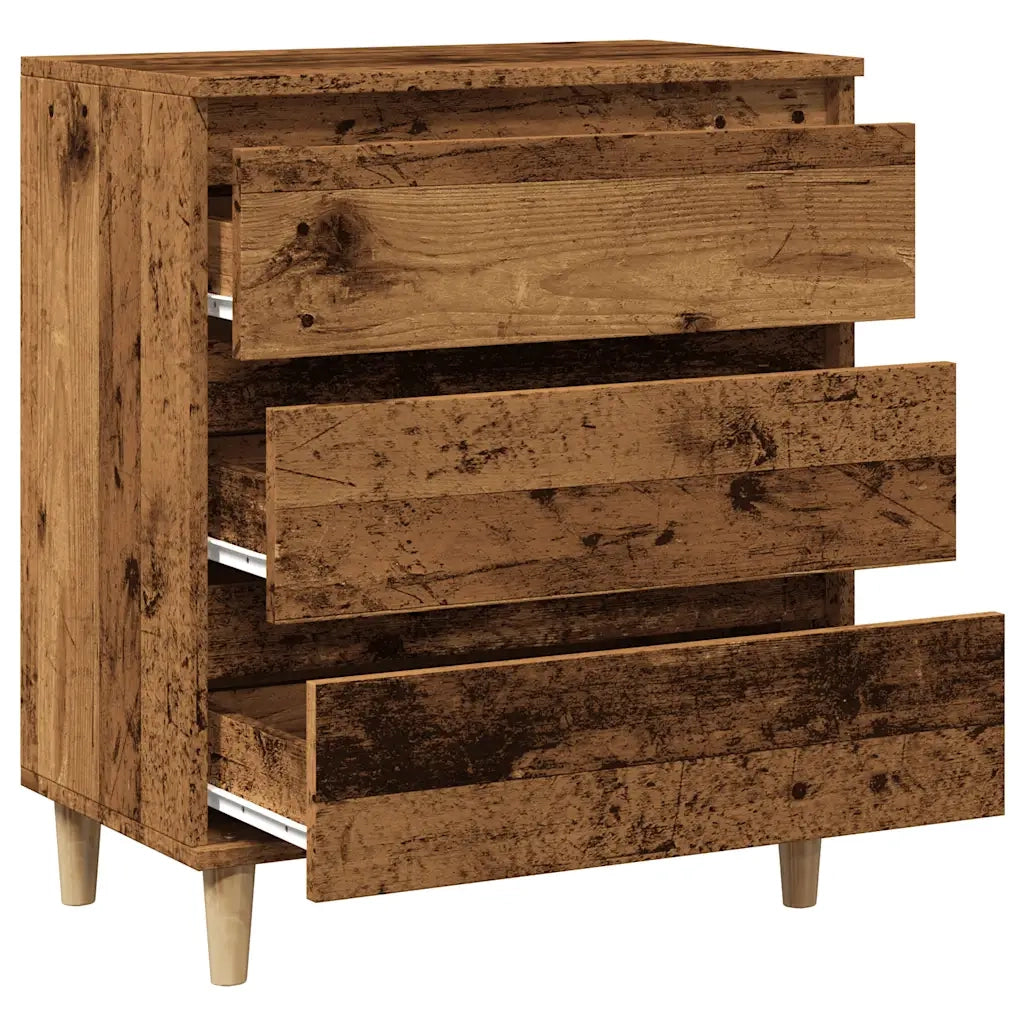 Credenza | Madia | Buffet da pranzo | Armadio da pranzo Legno Vecchio 60x35x70 cm in Legno Multistrato