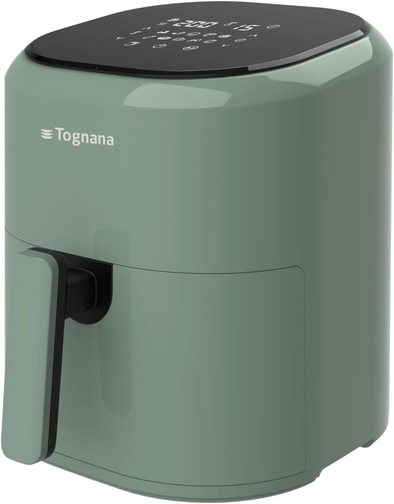 Friggitrice ad Aria Iridea Verde Capienza 4,5 Litri Tognana