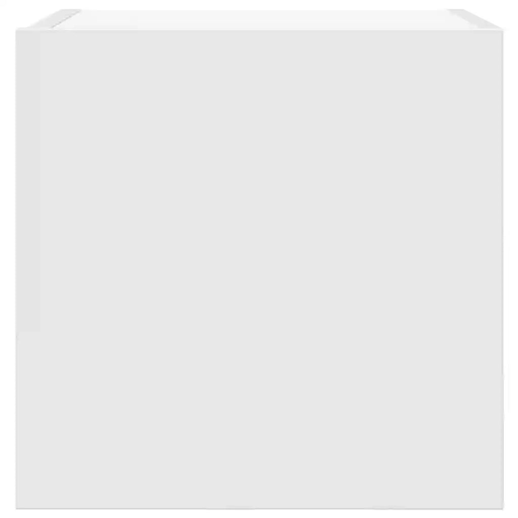 Armadietti a Parete per TV 4 pz Bianchi 30,5x30x30 cm cod mxl 5625
