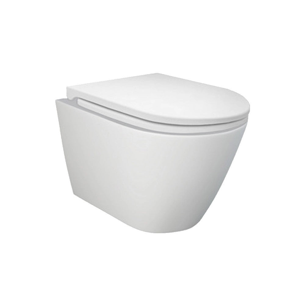 Vaso sospeso feeling rimless bianco opaco