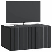 Mobile TV da Muro | Armadietto TV | Mobile Porta TV Nero 59,5 x 41 x 30 cm