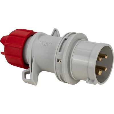 SPINA MOBILE INDUSTRIALE ROSSA FME - 3P+T 16A IP55- 2 pezzi