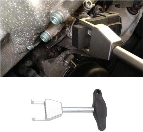 Trekker per bobina di avviamento auto, nuovo e di alta qualità, universale per automobili e veicoli (135 x 26 mm)