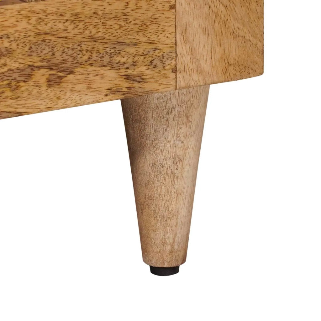 Armadio da Notte con cassetto Naturale 50 x 33 x 60 cm