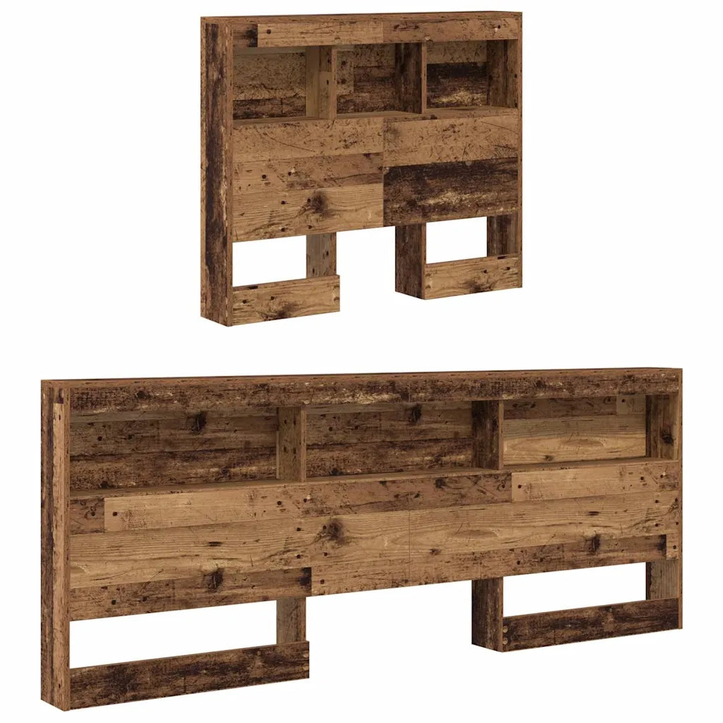 Testiera | Testata contenitore Legno vecchio 75 cm Legno multistrato
