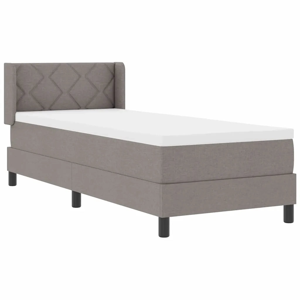 Letto a molle con testiera Talpa 200 x 80 cm Tessuto 3341136