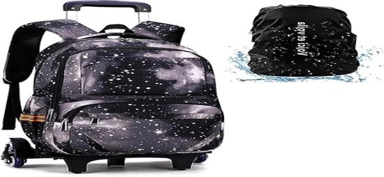 Zaino con ruote, borsa scolastica per bambini, zaino con ruote, ruote, ragazze, ragazzi, carrello, borsa, zaino, adolescenti, laptop, business, borsa sportiva per uomini