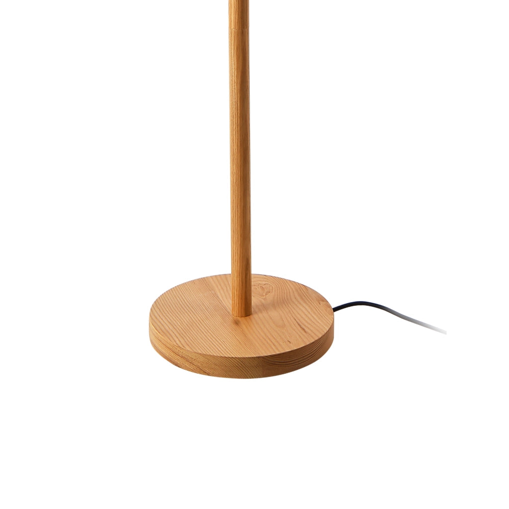 Lampada da Terra Rochdale con Paralume Cilindrico in Rattan lux.pro