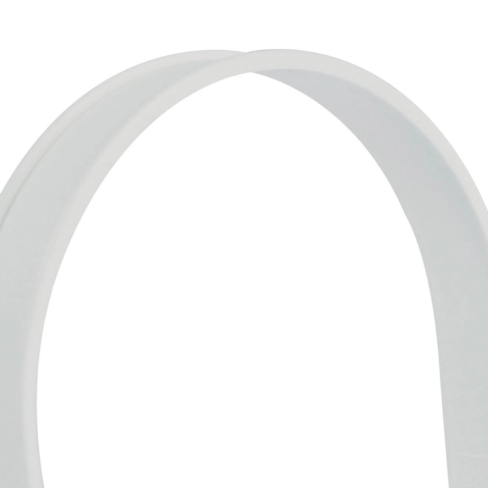 Collare circolare 100mm bianco per cappe