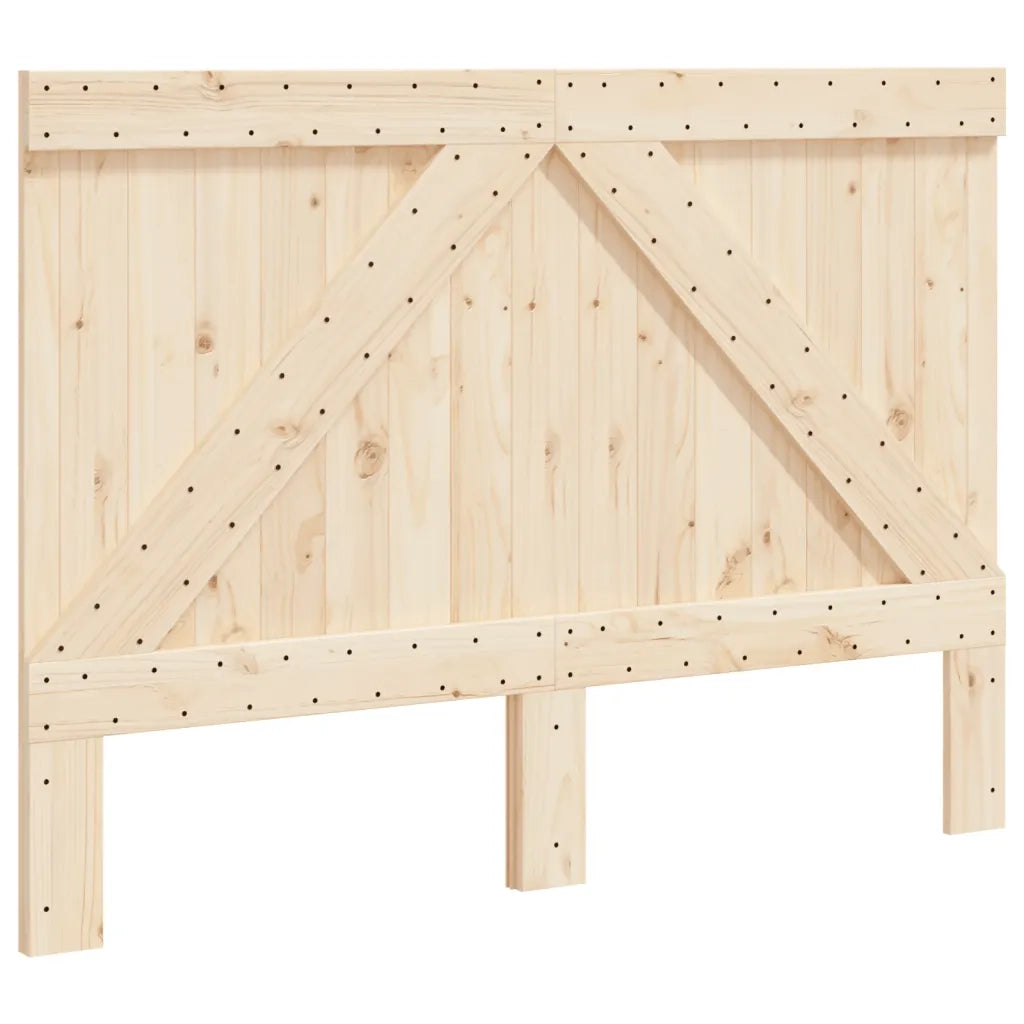 Testiera | Testata 140x104 cm in Legno Massello di Pino
