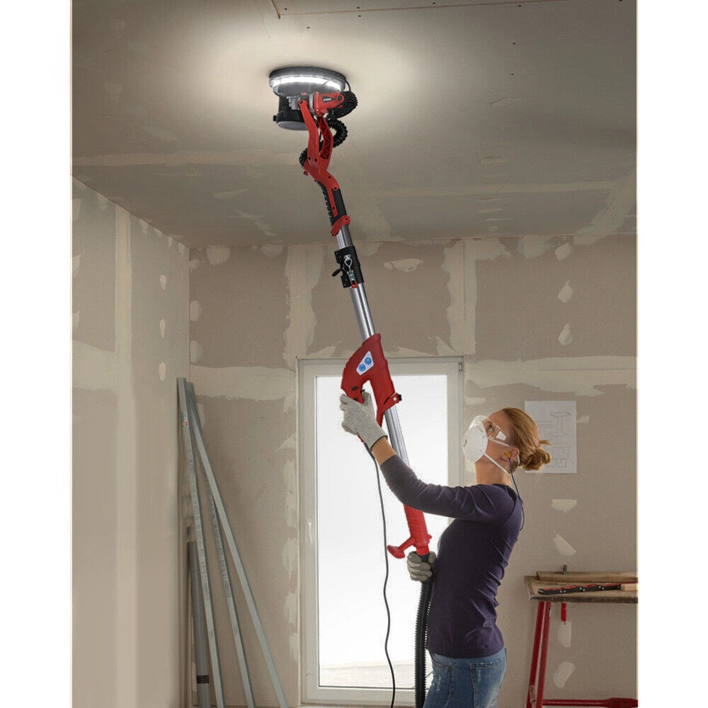 Levigatrice Muro Soffitto Carteggiatrice Giraffa 750W Cartongesso Pieghevole