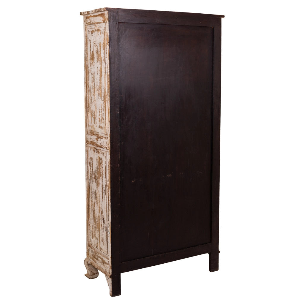 Vetrina in legno marrone 91x40x183h