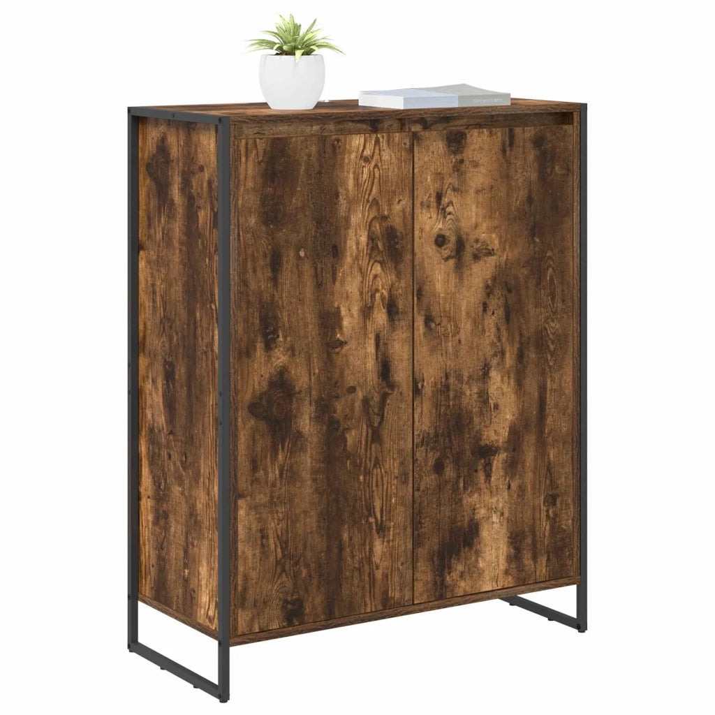 Mobile per scarpe con porta Quercia Fumosa 79 x 36 x 100 cm