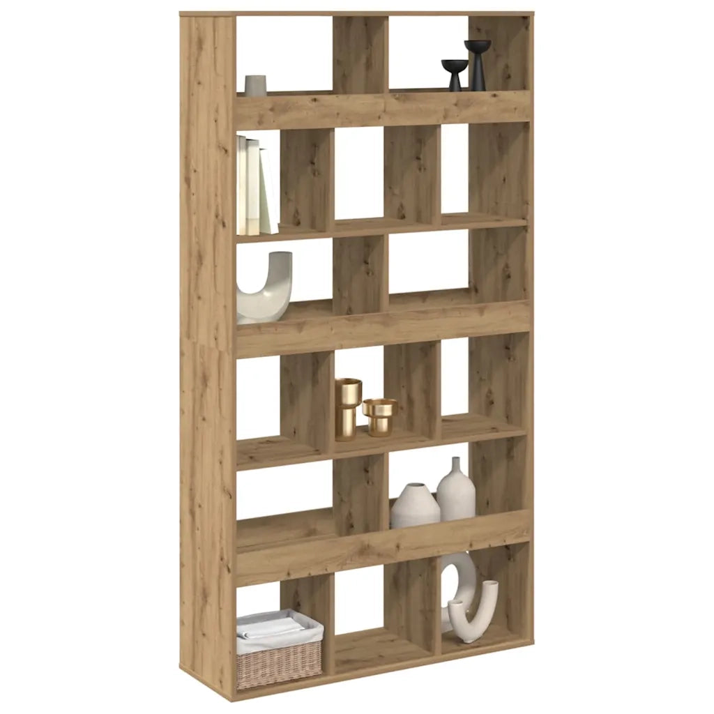 Libreria Rovere Artigianale 100x33x187,5cm in Legno Multistrato 3309383