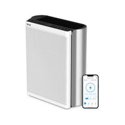 Levoit purificatore d'aria intelligente everestair per ambienti grandi, monitoraggio della qualità dell’aria a 3 canali, prefiltro lavabile, controllo smart, ideale per chi soffre di allergie - LVEL551SA