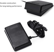 Regolazione Elettronica della Velocità della Macchina da Cucire - Pedaletto Universale - Controllo della Velocità Variabile - Nero - Compatibile con {MODELLO} e altro...