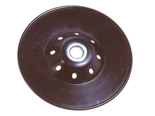 PLATORELLI DI NYLON PER SMERIGLIATRICI CON FORO MM.14- - ø mm.125 foro ø mm.14 sfuso PG 338.45 - 5 pezzi PG