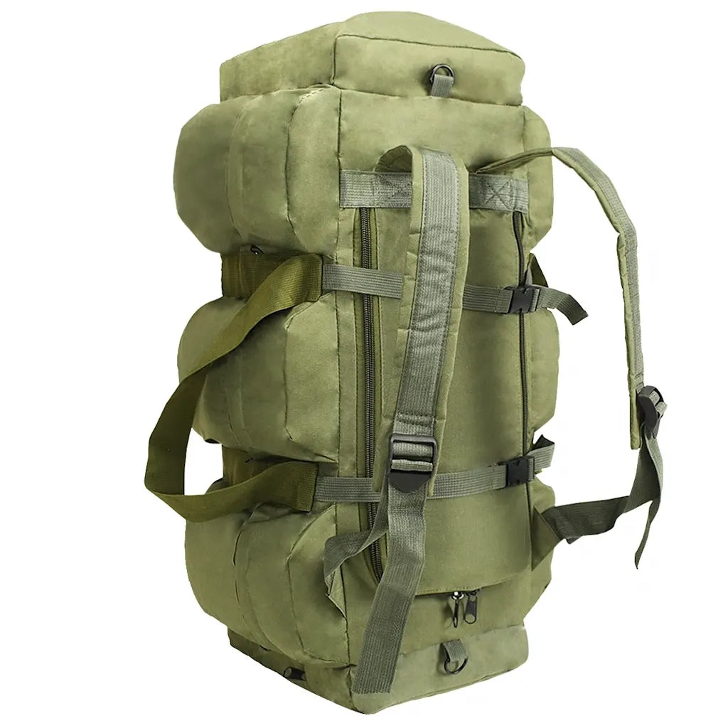 Borsone da Viaggio Stile Militare 3 in 1 45 L Verde Oliva CFW4816098