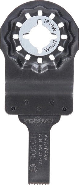 Lama multifunzione Bosch Starlock AIZ 10 AB per tagli dal pieno 2609256949