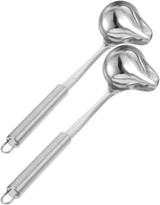 Set di 2 cucchiai in acciaio inossidabile per tavola - Cucchiai da sausaggi - Cucchiai a forma di uccello