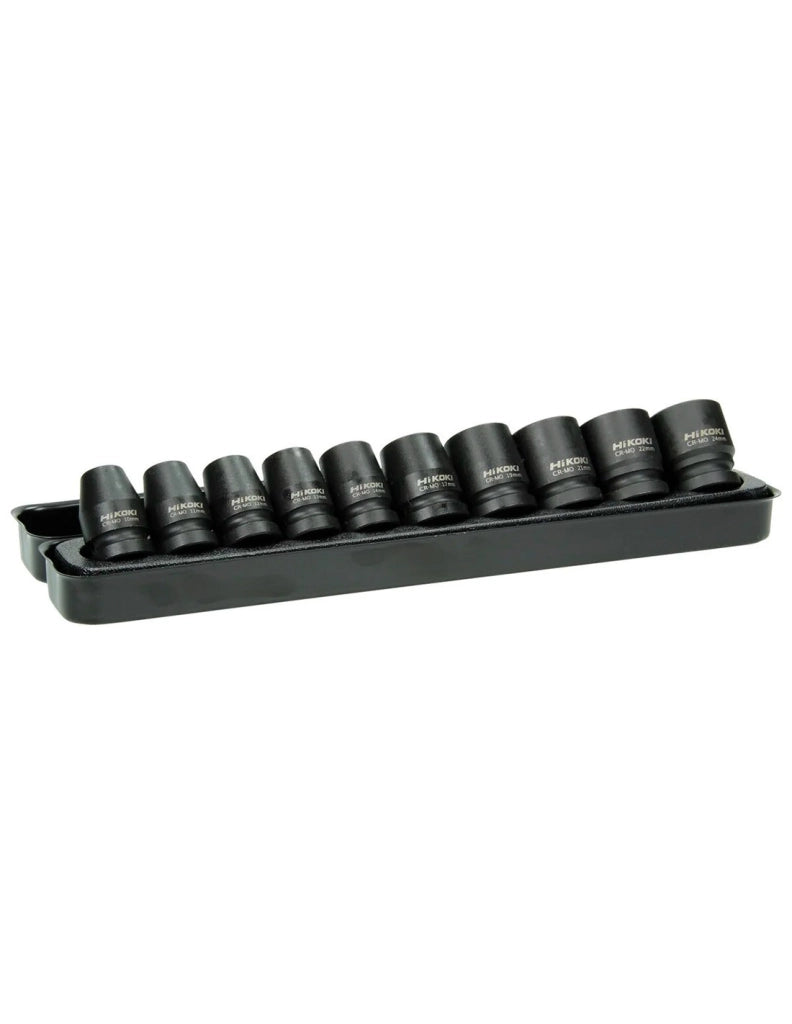 Set di bussole ad impatto HiKOKI 1/2" 751879 (14 pezzi)