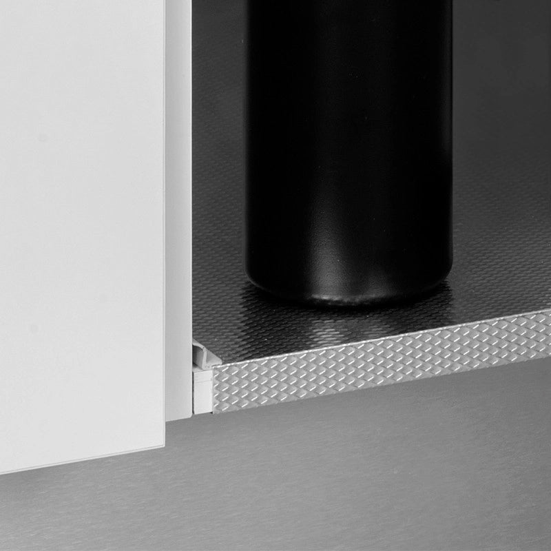 Contenitore per la raccolta differenziata da montare sul fondo ed estraibile automaticamente in un mobile da cucina 1x..