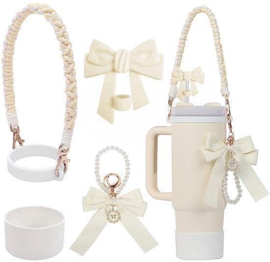Adatto per termos e bottiglie d'acqua Stanley - Catene di Natale e tappi di canna - Adatto per bottiglie d'acqua Stanley - beige 

Modello: 
- Materiale: 
- Dimensioni: 
- Capacità: 
- Altre specifiche: