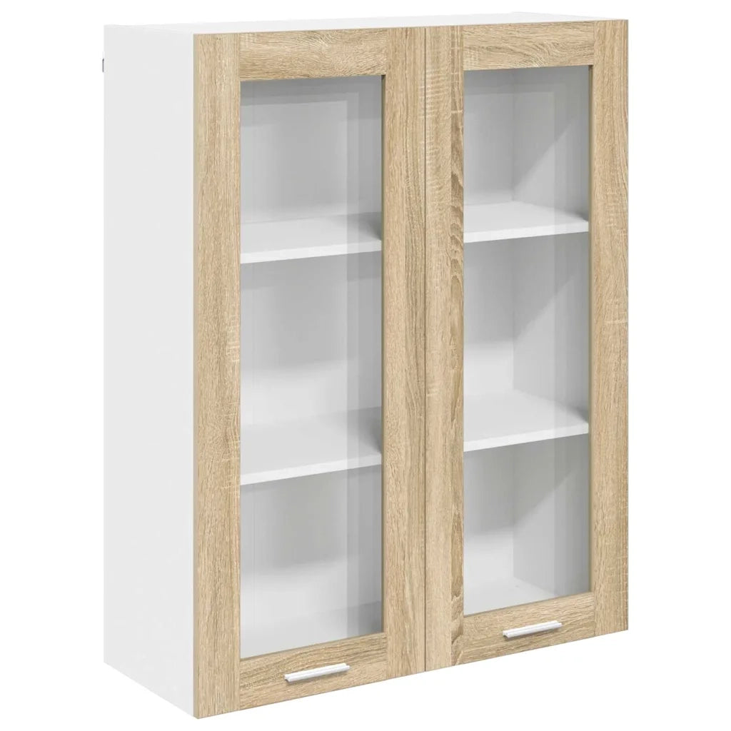 Armadio pensile con porta Rovere Sonoma 80 x 31 x 100 cm 884396