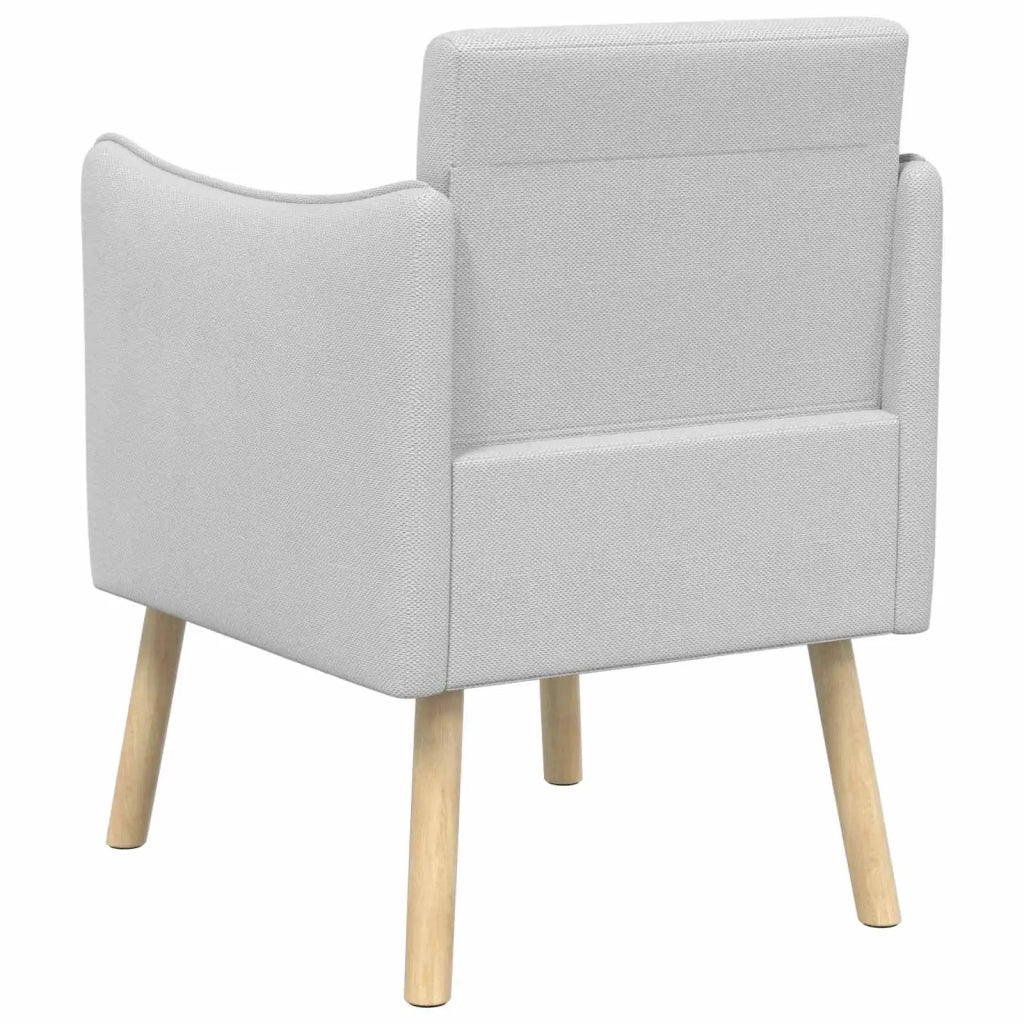 Sedia d'accento Grigio Chiaro Velluto a grana fine 42044846
