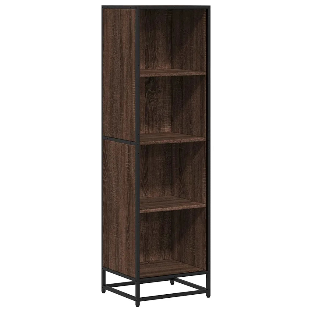 Libreria Rovere Marrone 40x35x139 cm in Legno Multistrato 849128