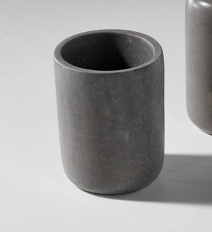 Set 4 Accessori da Bagno in Resina TFT Praia Grigio