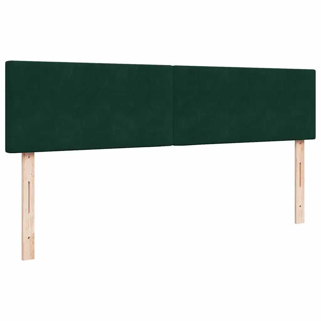 Struttura Letto Pouf con Materassi 180x200 cm Velluto 3312908
