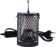 Verwarmingslamp infrarosso con protezione per rettili - illuminazione di riscaldamento - blocco anti-scottatura - gabbia di protezione - tartaruga - lucertola - serpente - gecco