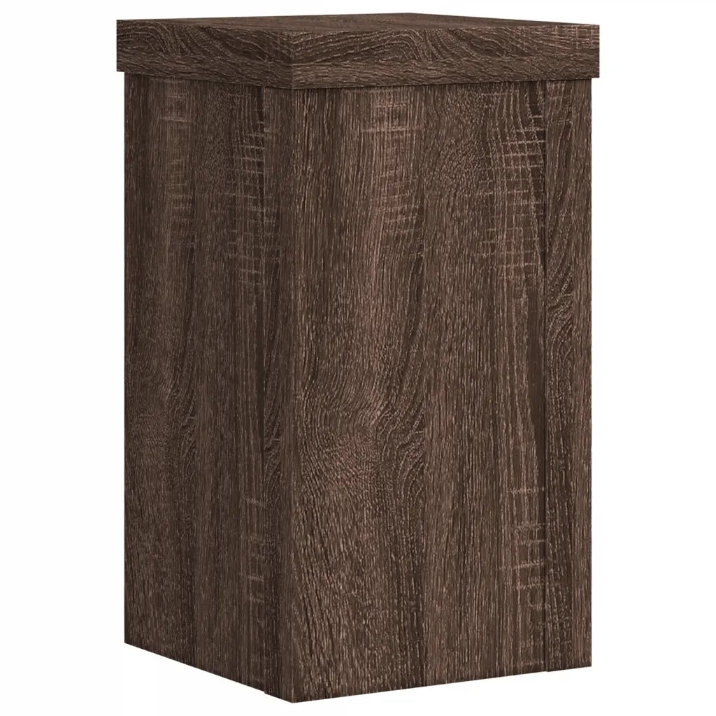 Supporti per piante | Sostegno per piante 2 pz Marrone 10x10x18 cm Legno Multistrato