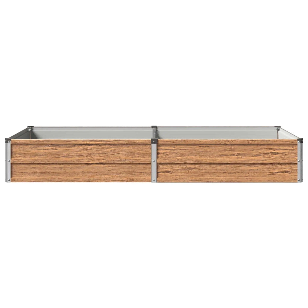 Letto rialzato da giardino Marrone legno 160 x 80 x 24 cm 8006471