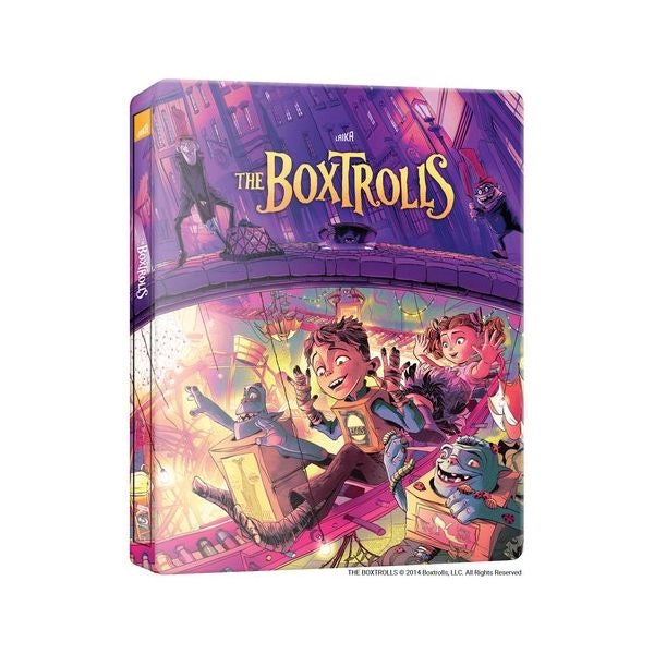 Blu ray 4k boxtrolls - le scatole magiche (steelbook) (4k ultra hd+blu - 1152708